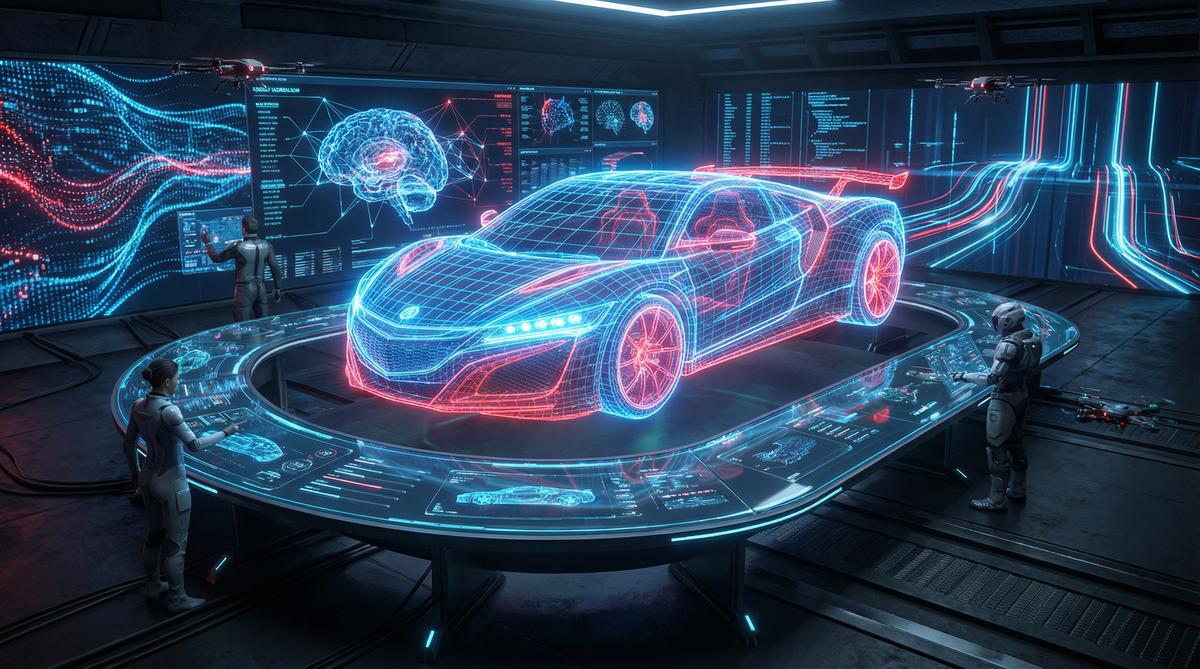 丝瓜视频AI汽车改装设计